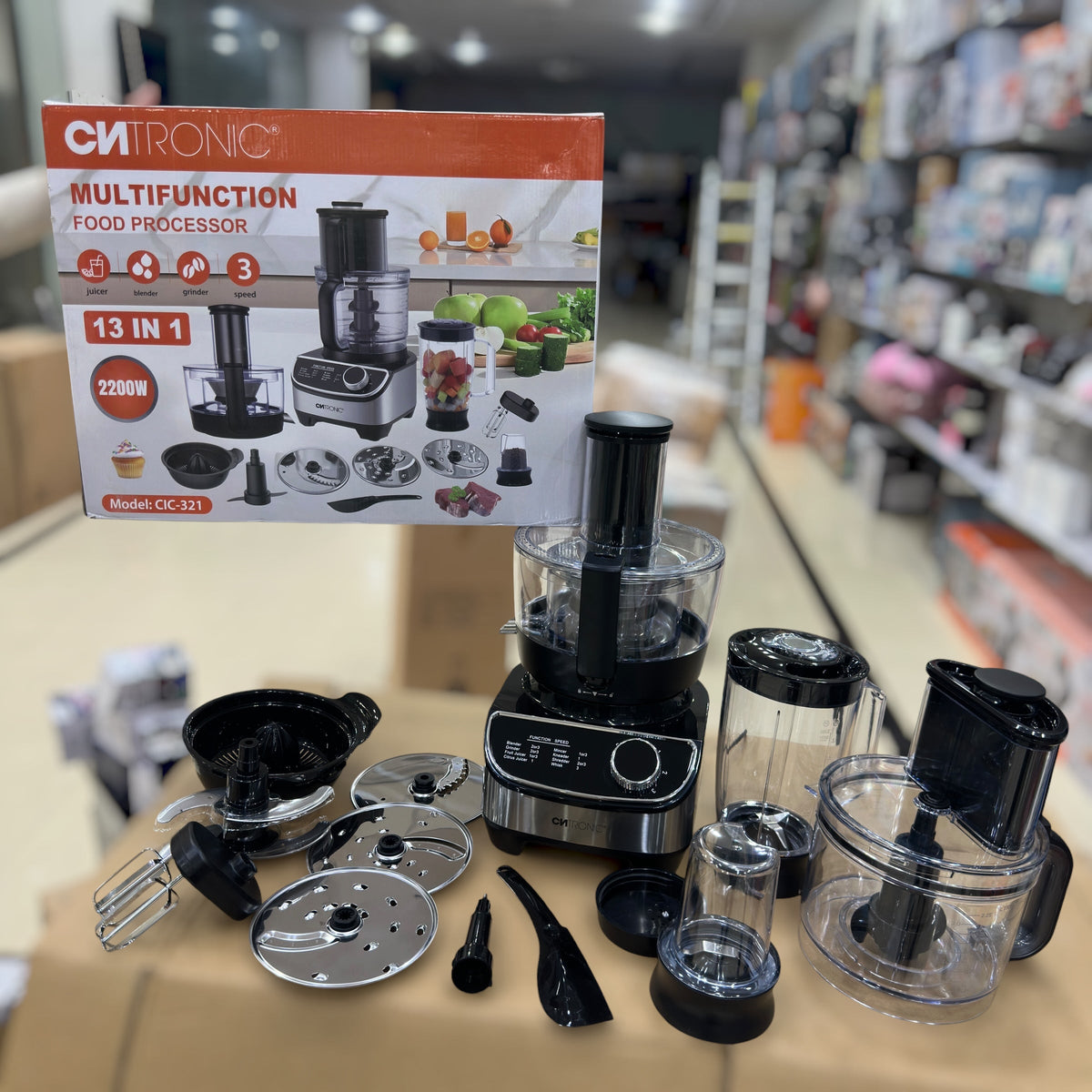 Flexer 13-in-1 Multifunction Food Processor 2200W