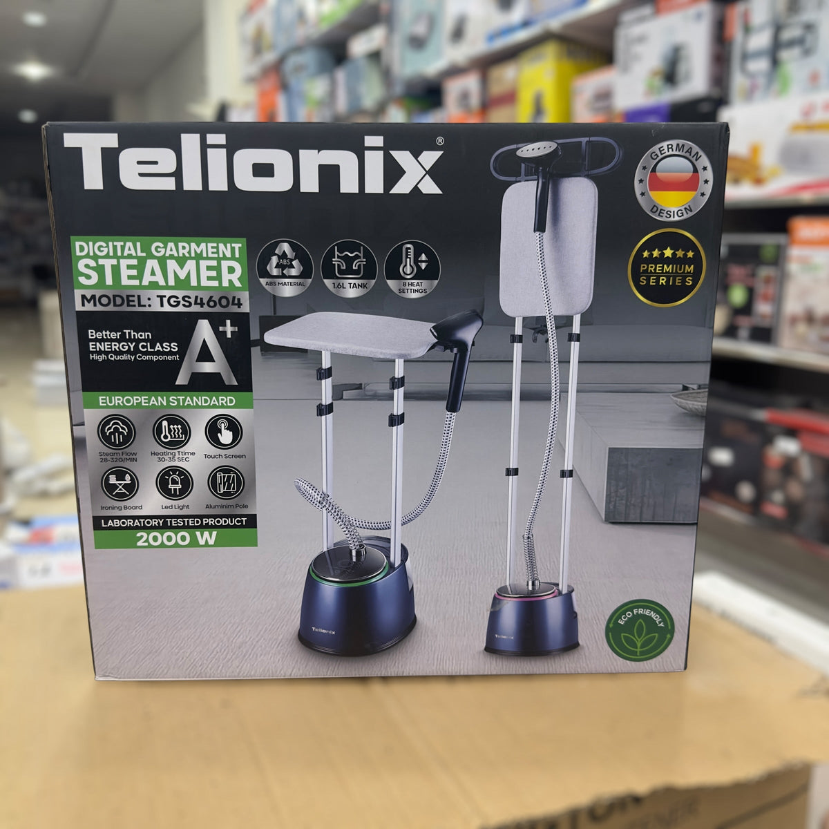 Flexer Digital Garment Steamer 2000W, 1.6L Tank