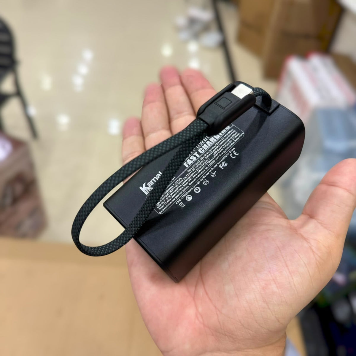 Flexer 20000mAh Power Bank, 40W Fast Charging