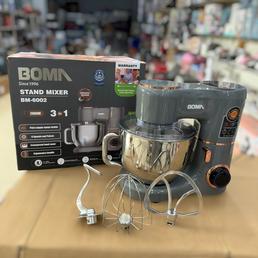 Flexer 3-in-1 Stand Mixer 2000W, 8L Bowl