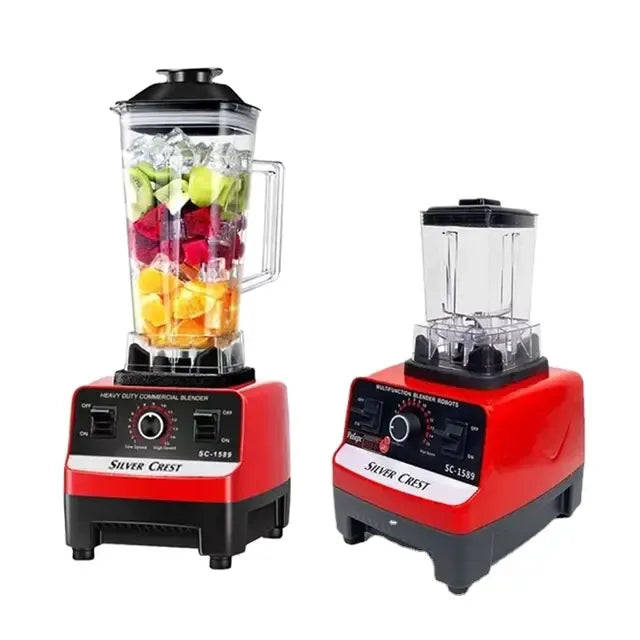 German Imported Silver Crest 2-in-1 Blender & Grinder, 4500W