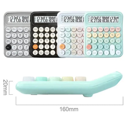12 Digit Large Display Calculator – Big Button Desktop & Office Calculator