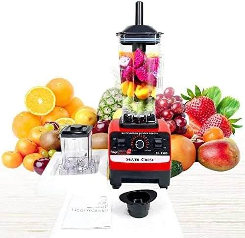 German Imported Silver Crest 2-in-1 Blender & Grinder, 4500W