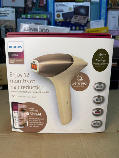 Philips IPL 9900 Series Hair Removal Device (Face & Body)
